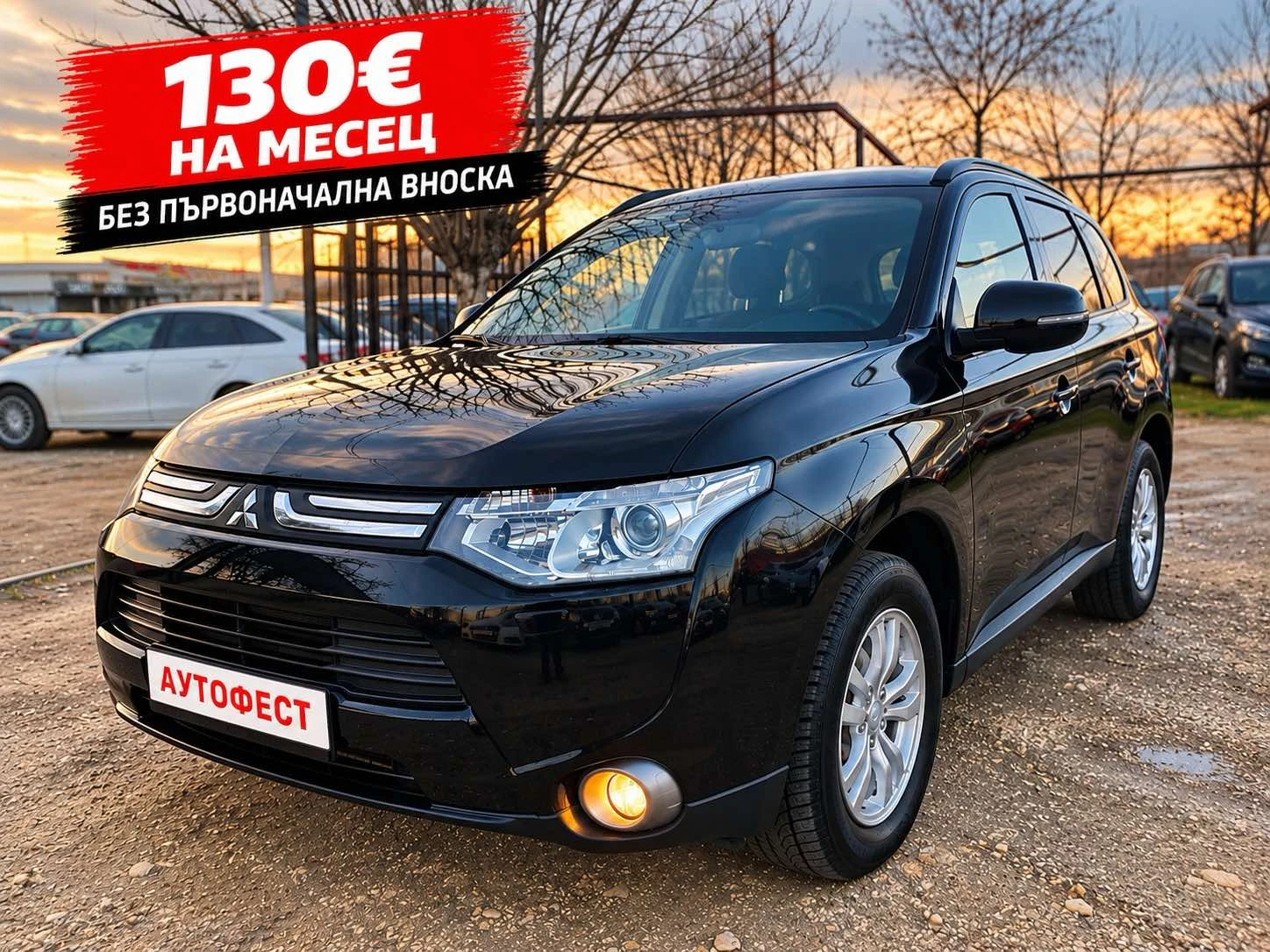 Mitsubishi Outlander 2.2D АВТОМАТИК НОВИ ГУМИ 4x4 КАМЕРА NAVI