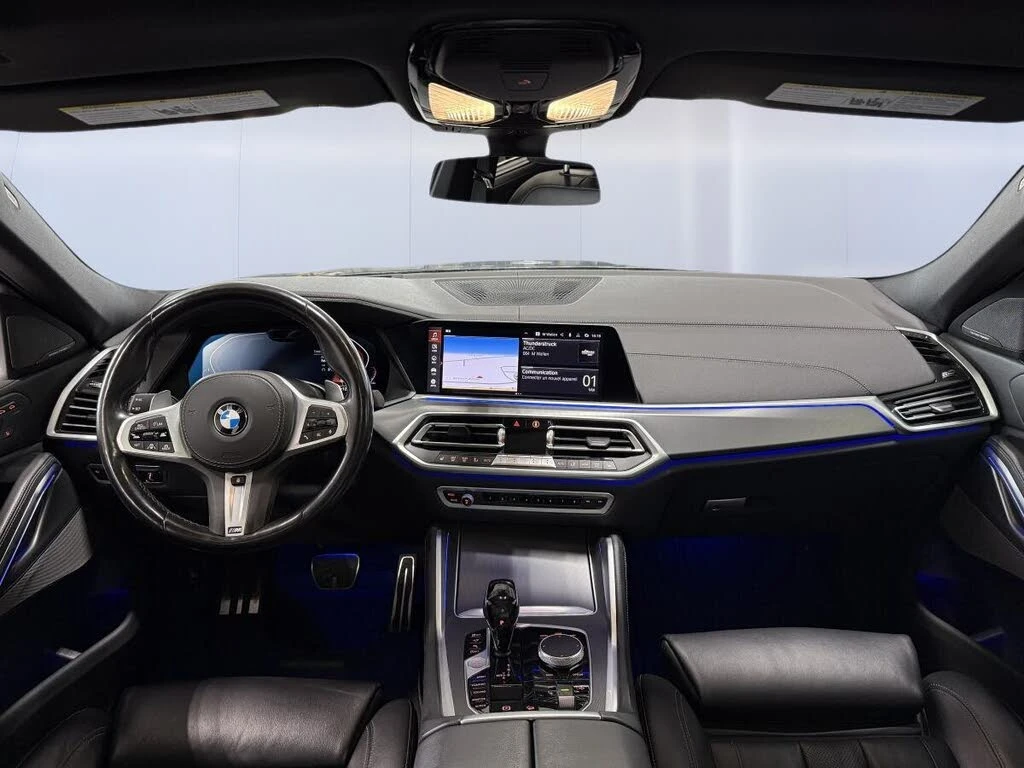 BMW X6 40i* M-SPORT* DISTRONIC* HEAD-UP* HARMAN* ПАНОРАМА, снимка 9 - Автомобили и джипове - 54427842