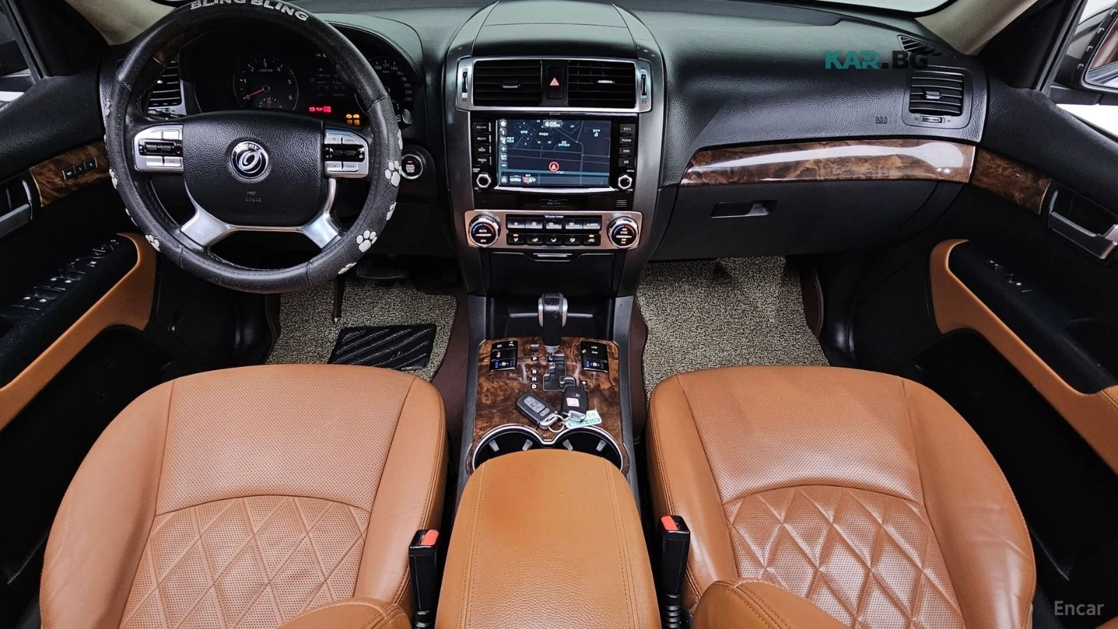 Kia Mohave 3.0 4WD President* КОЖА* ОБДУХВ* НАВИ* ПАНО, снимка 5 - Автомобили и джипове - 55770542
