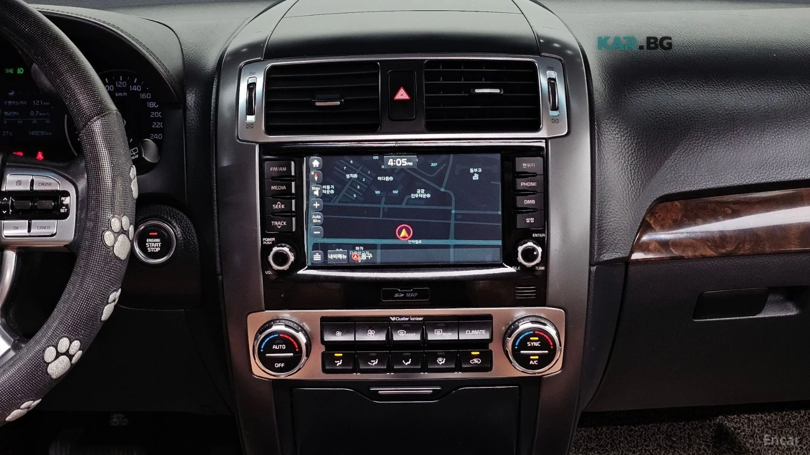 Kia Mohave 3.0 4WD President* КОЖА* ОБДУХВ* НАВИ* ПАНО, снимка 12 - Автомобили и джипове - 55770542
