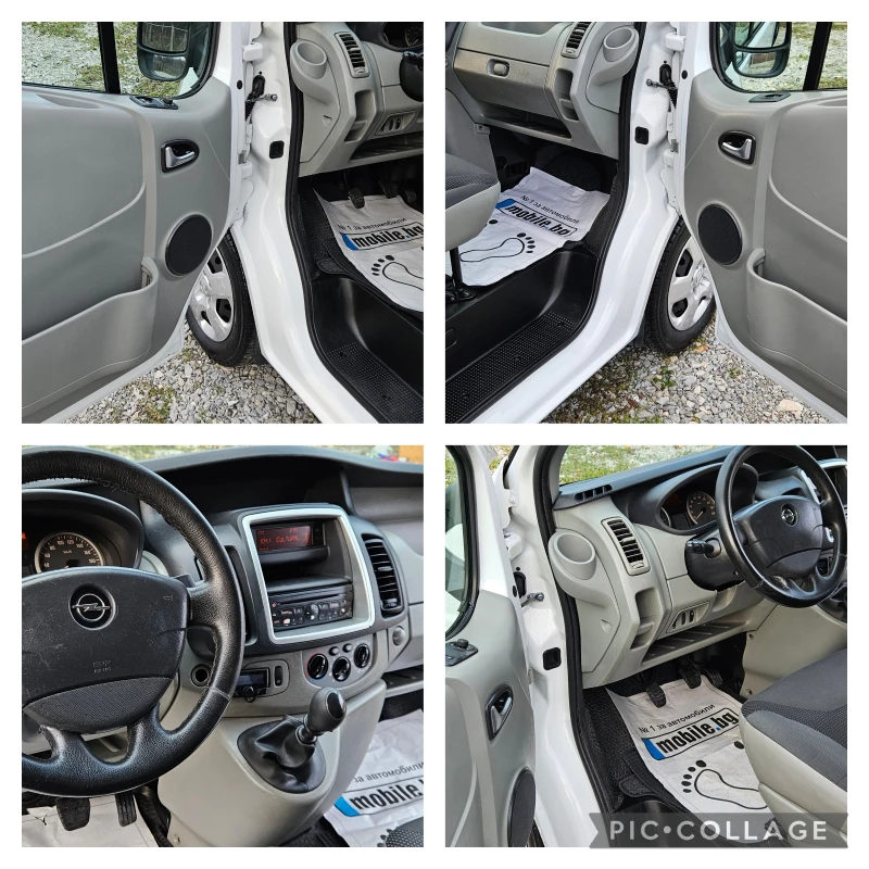 Opel Vivaro 2, 0TDI* 116kс* 2012* МАКСИ БАЗА* КЛИМАТИК* ЕВРО5*, снимка 15 - Бусове и автобуси - 48415521