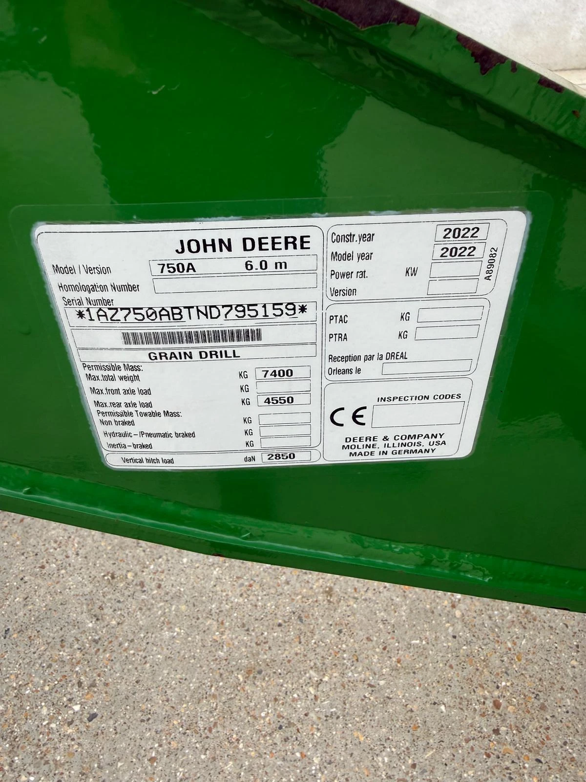 Сеялка John Deere 750 A  лизинг с първоначална вноска 20%, снимка 5 - Селскостопанска техника - 54946327