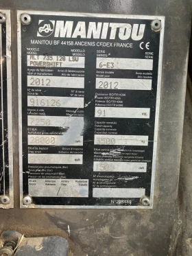 Телескопични товарачи Manitou 735, снимка 5