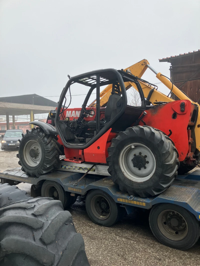 Телескопични товарачи Manitou 735, снимка 8 - Индустриална техника - 53218496