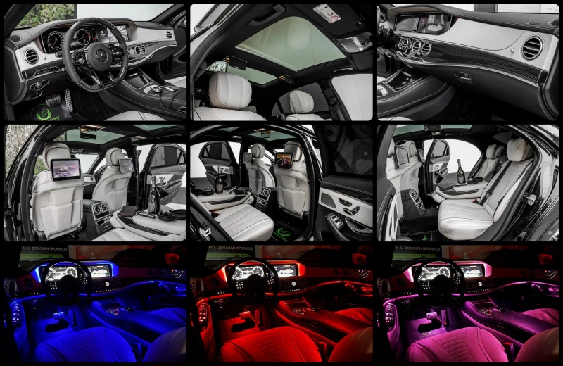 Mercedes-Benz S 350 d* AMG* 4MATIC* EXCLUSIVE* PANO* 3xTV* , снимка 16 - Автомобили и джипове - 52521746