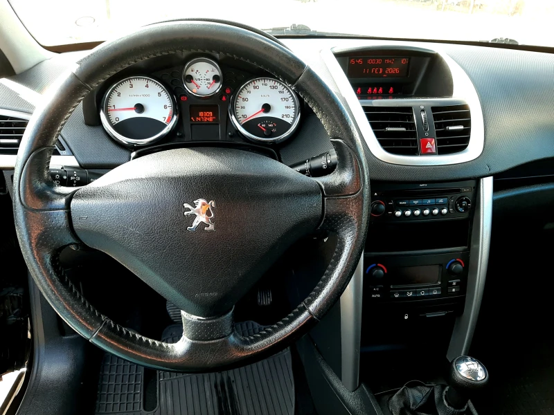 Peugeot 207 1.4FACELIFT+ ПАНОРАМА ! , снимка 13 - Автомобили и джипове - 53447102