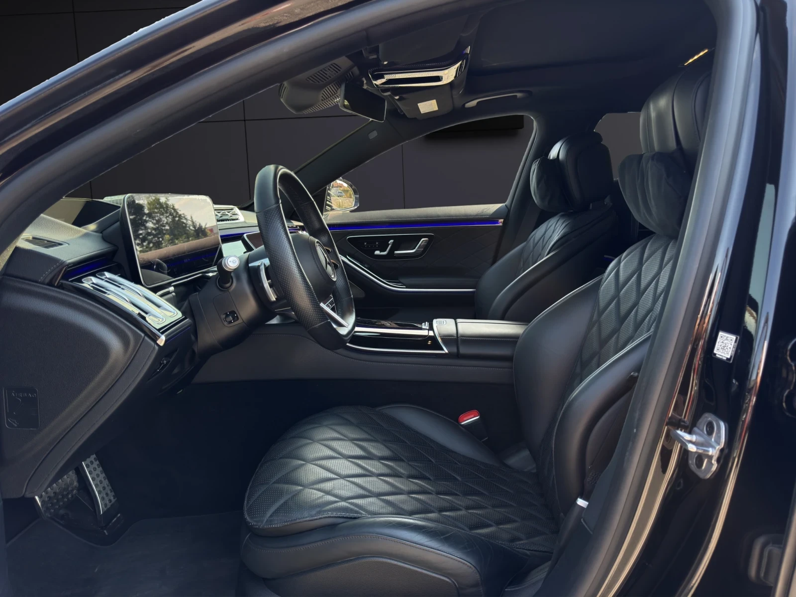 Mercedes-Benz S 400 d* AMG* LONG* 3xTV* EXCLUSIVE* DESIGNIO* BURMESTER - изображение 9