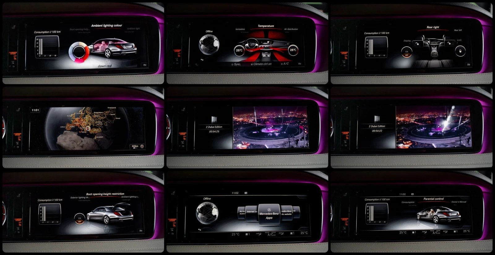 Mercedes-Benz S 350 d* AMG* 4MATIC* EXCLUSIVE* PANO* 3xTV*  | Mobile.bg   15