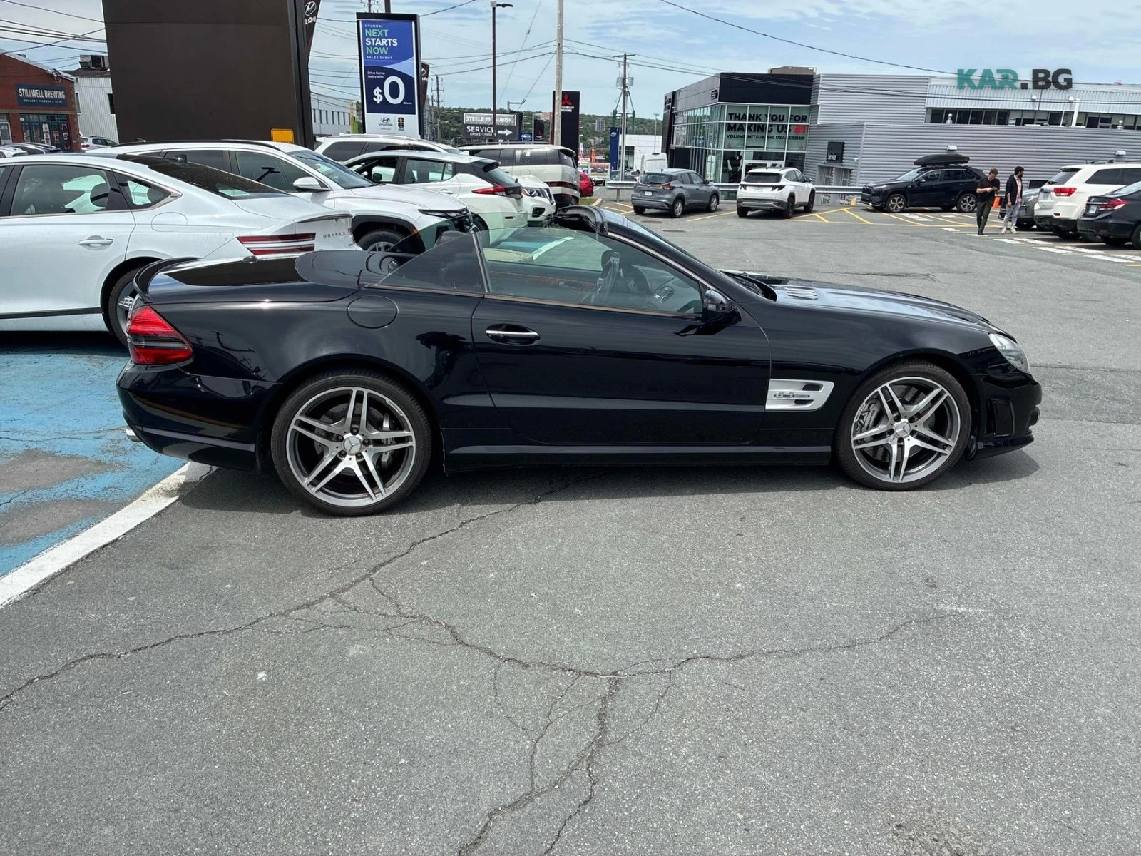 Mercedes-Benz SL 63 AMG Автокредит Цена до България, снимка 2 - Автомобили и джипове - 54998067