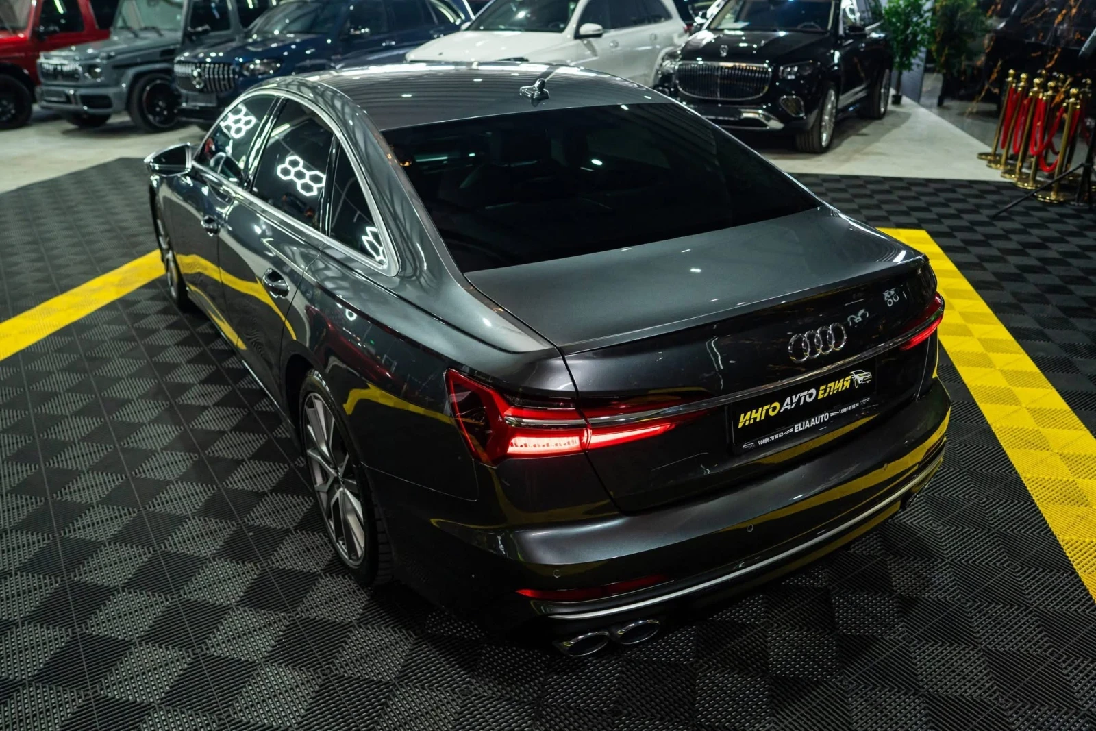 Audi S6 QUATTRO S LINE LED HUD 360 ������ 100% | Mobile.bg � ����������� 7