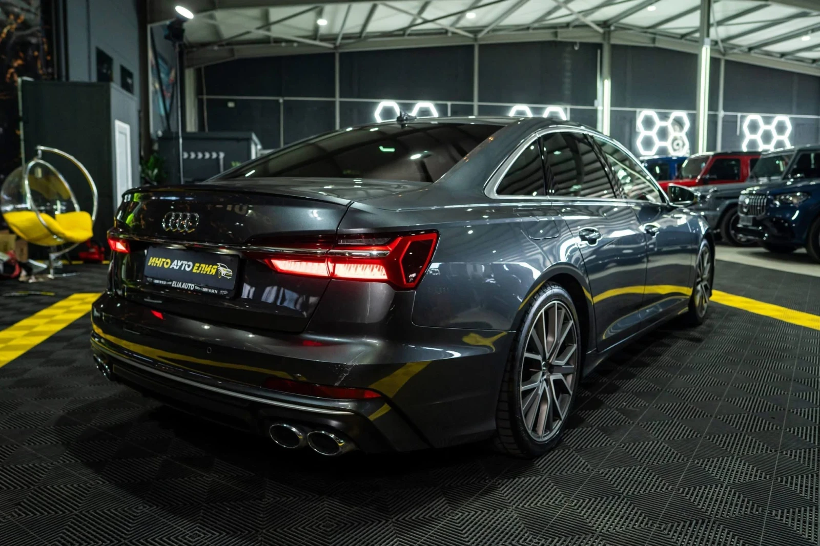 Audi S6 QUATTRO S LINE LED HUD 360 ������ 100% | Mobile.bg � ����������� 9