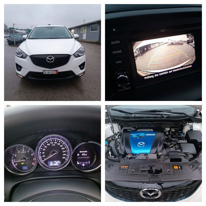 Mazda CX-5 2.0i-160кс-ШВЕЙЦАРИЯ-4Х4-REVOLUTIN-Keyless-NAVI, снимка 17 - Автомобили и джипове - 48453392