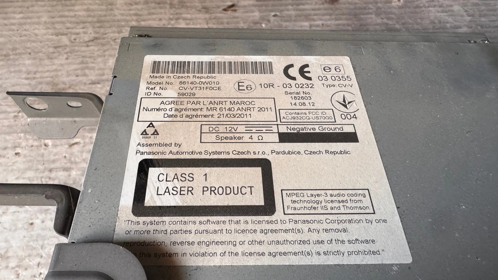 ���������� ����� / GPS � ����� ������� �� Toyota Rav4 2012 - FA032211 / 86140-0W010 / CV-VT31F0CE | Mobile.bg � ����������� 2