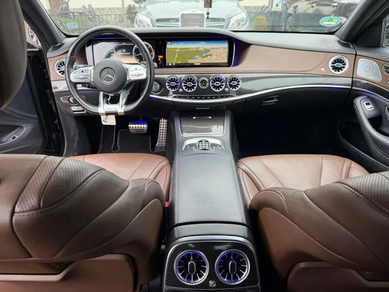 Mercedes-Benz S 350 AMG-63-Pack!!!, снимка 9 - Автомобили и джипове - 53207978
