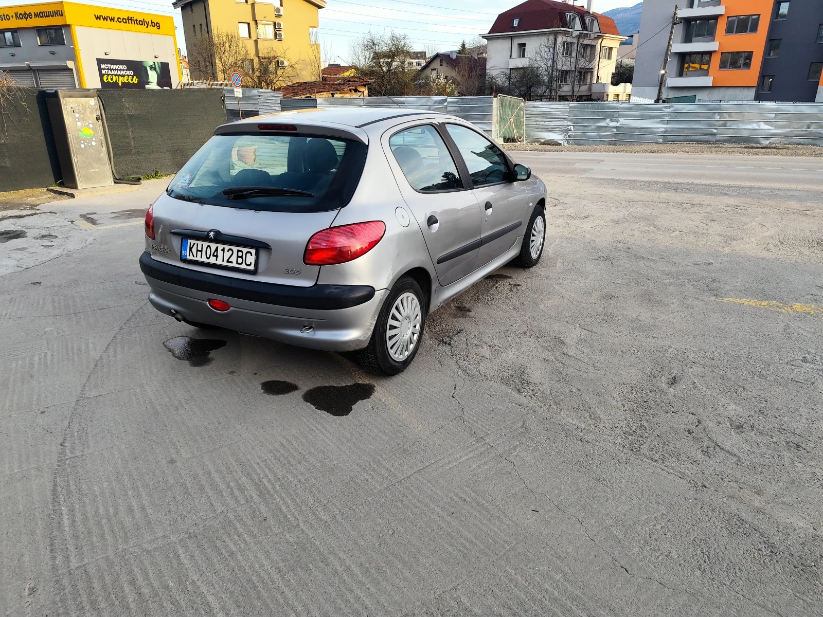 Peugeot 206 1.4 75 к.с. клима, снимка 3 - Автомобили и джипове - 54115697