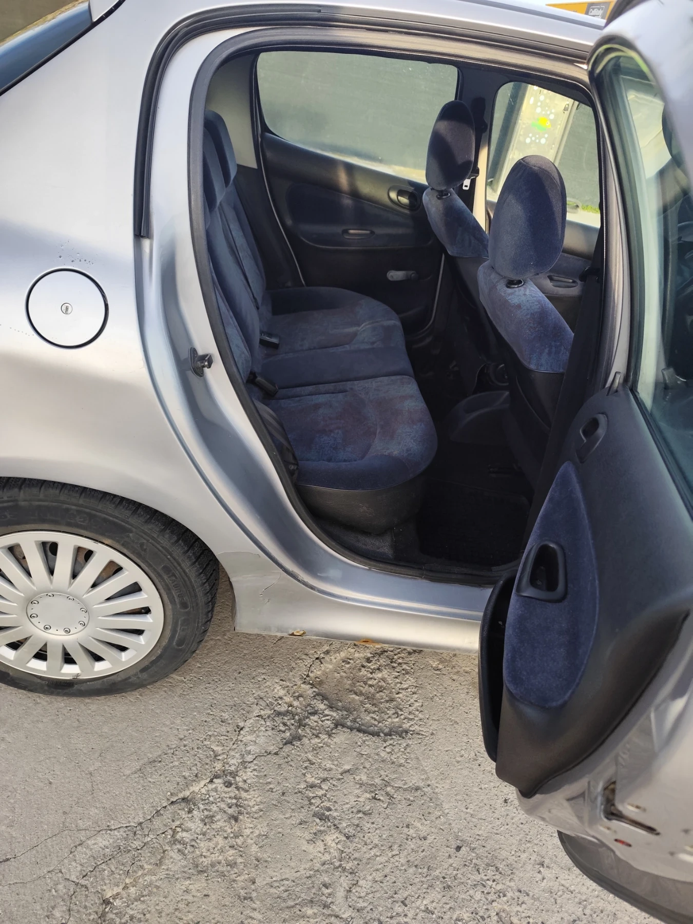 Peugeot 206 1.4 75 к.с. клима, снимка 6 - Автомобили и джипове - 54115697