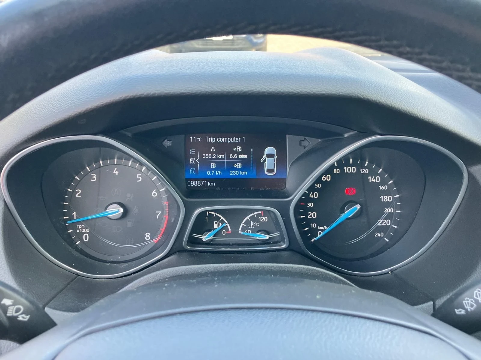 Ford Focus 1.0/2019/Климтр/Нави 16/9 Busines/ , снимка 8 - Автомобили и джипове - 55825549