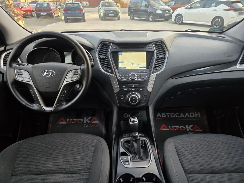 Hyundai Santa fe 2.0CRDI-150кс= 4Х4= 6СК= ПОДГРЕВ= КАМЕРА, снимка 12 - Автомобили и джипове - 53048174