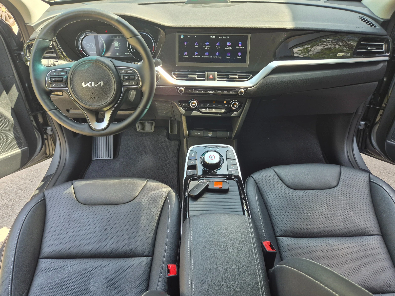 Kia Niro EV 64 kWh Noblesse ГАРАНЦИЯ - Налични 6 бр. в БГ, снимка 9 - Автомобили и джипове - 54668830