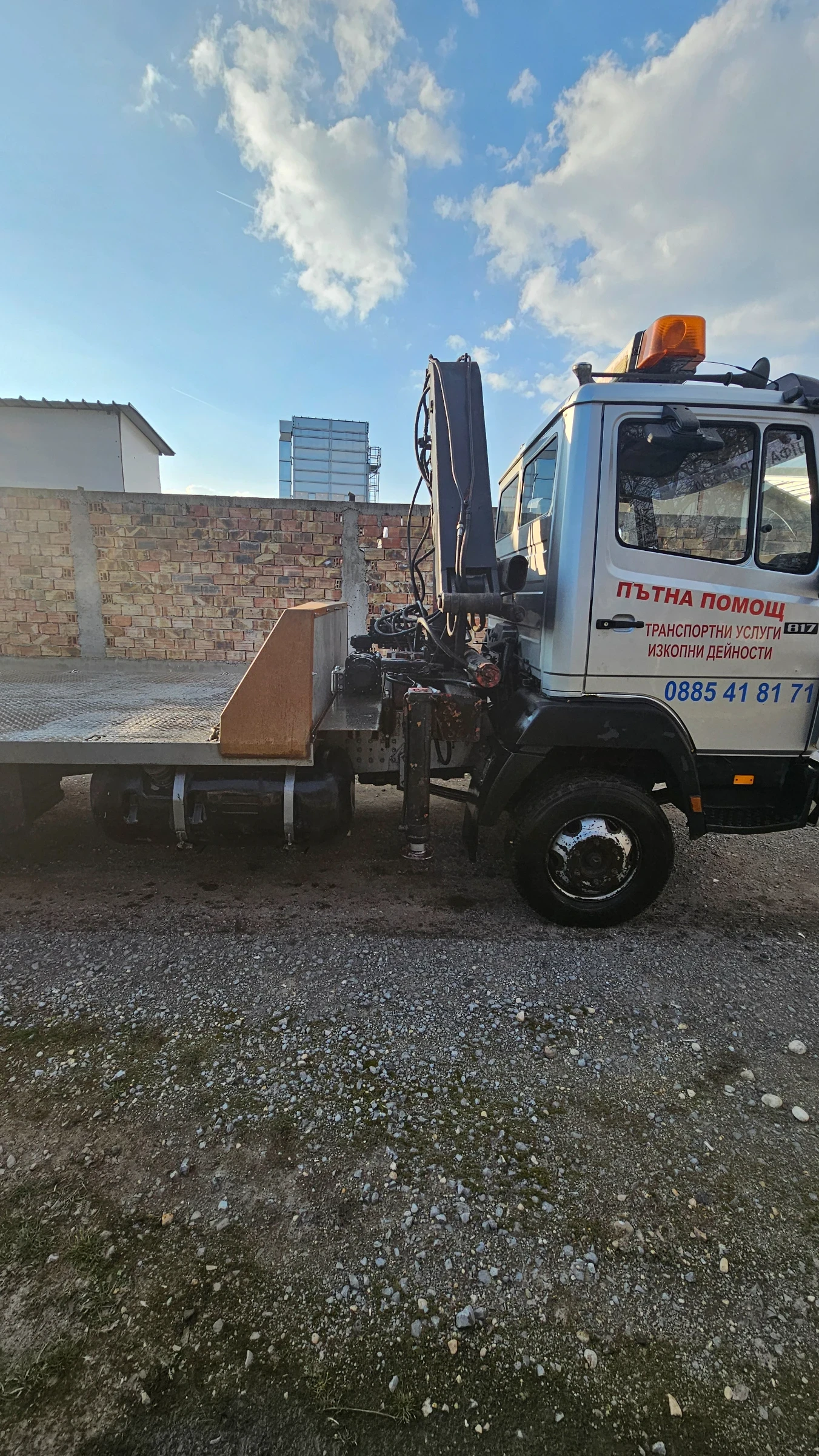 Mercedes-Benz 817 Специален Кран Хиаб 065, снимка 7 - Камиони - 56242001