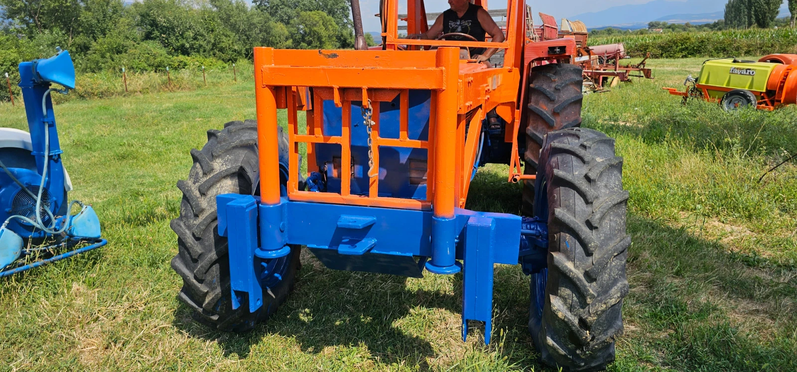 Телескопични товарачи Друга Same drago 4x4 телескопичен товарач и лебедкa - изображение 4