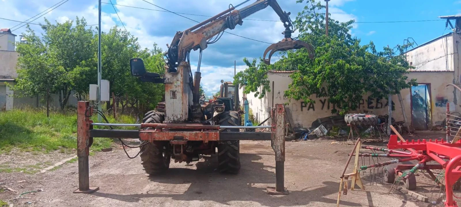 Телескопични товарачи Друга Same drago 4x4 телескопичен товарач и лебедкa, снимка 8 - Индустриална техника - 40445193