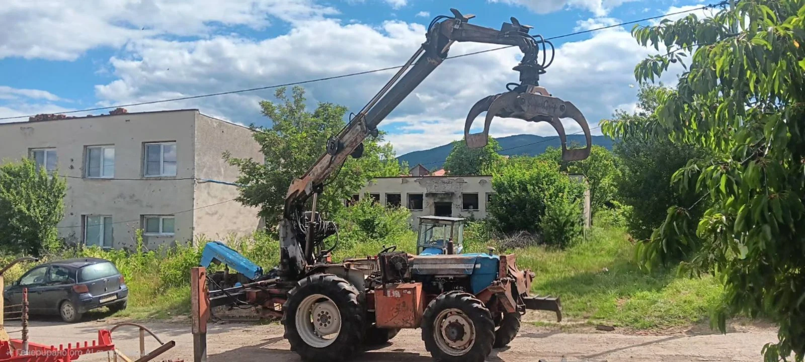 Телескопични товарачи Друга Same drago 4x4 телескопичен товарач и лебедкa, снимка 10 - Индустриална техника - 40445193