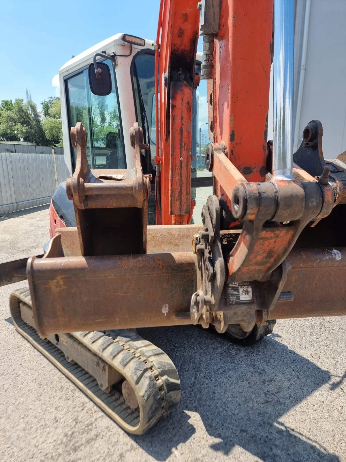 Багер Kubota U25, снимка 4 - Индустриална техника - 54359917