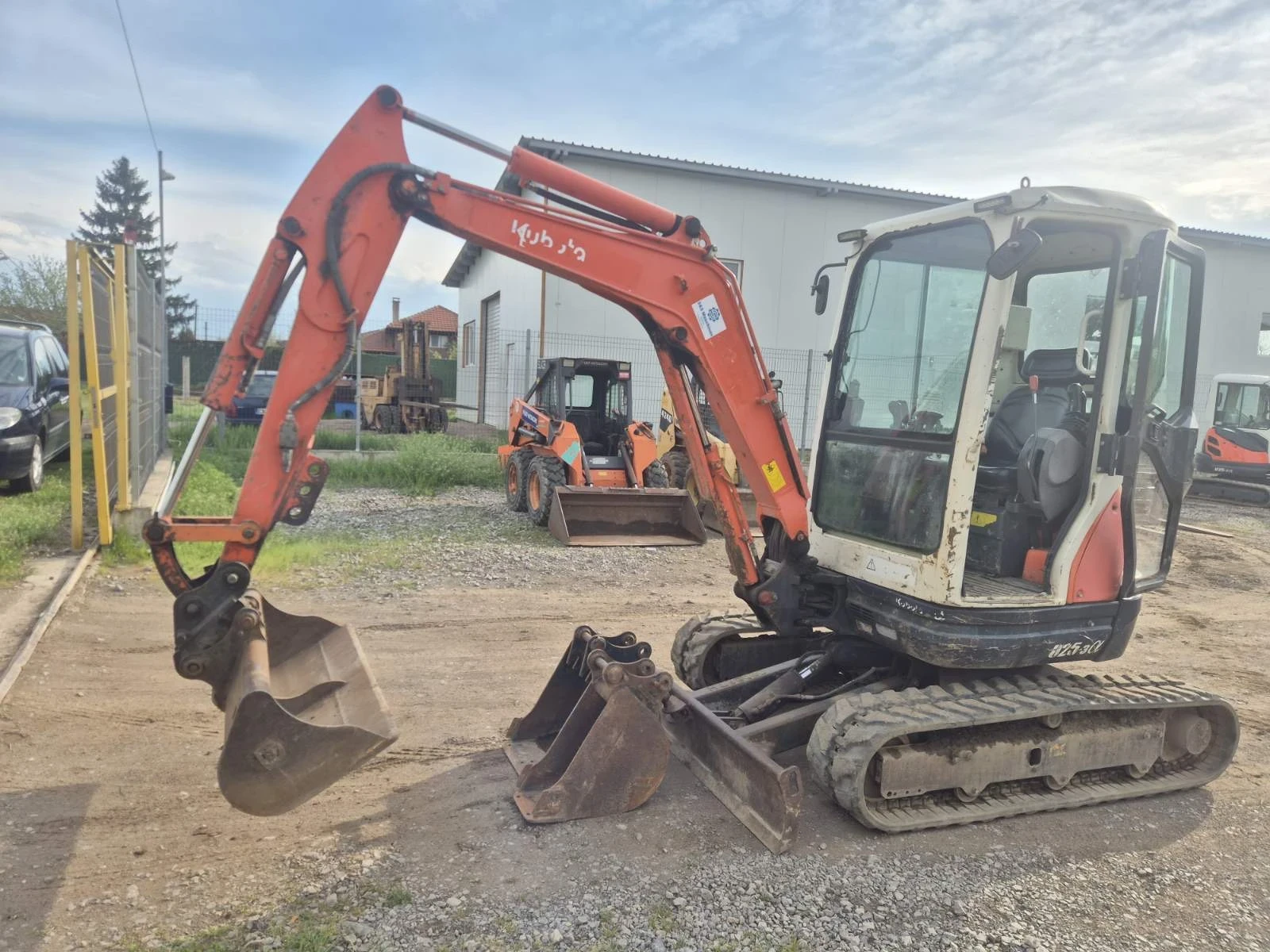 Багер Kubota U25, снимка 4 - Индустриална техника - 54359917