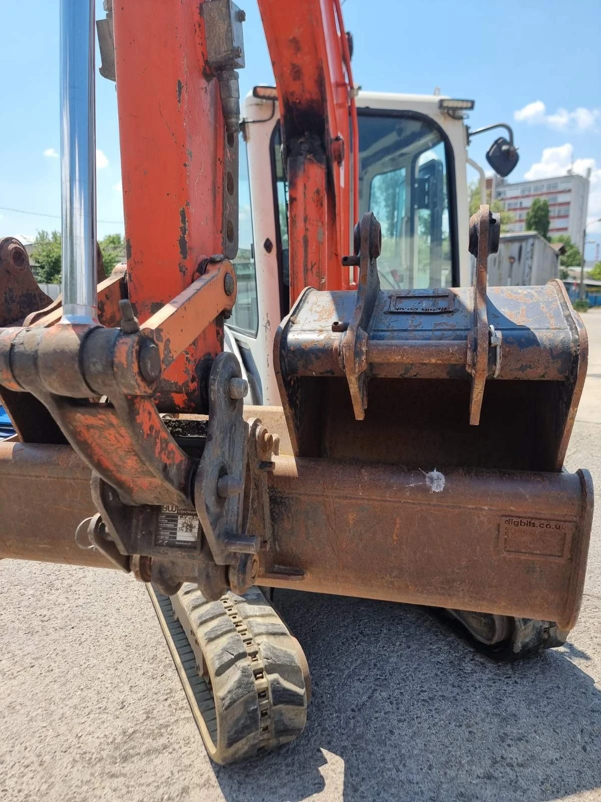 Багер Kubota U25, снимка 5 - Индустриална техника - 54359917