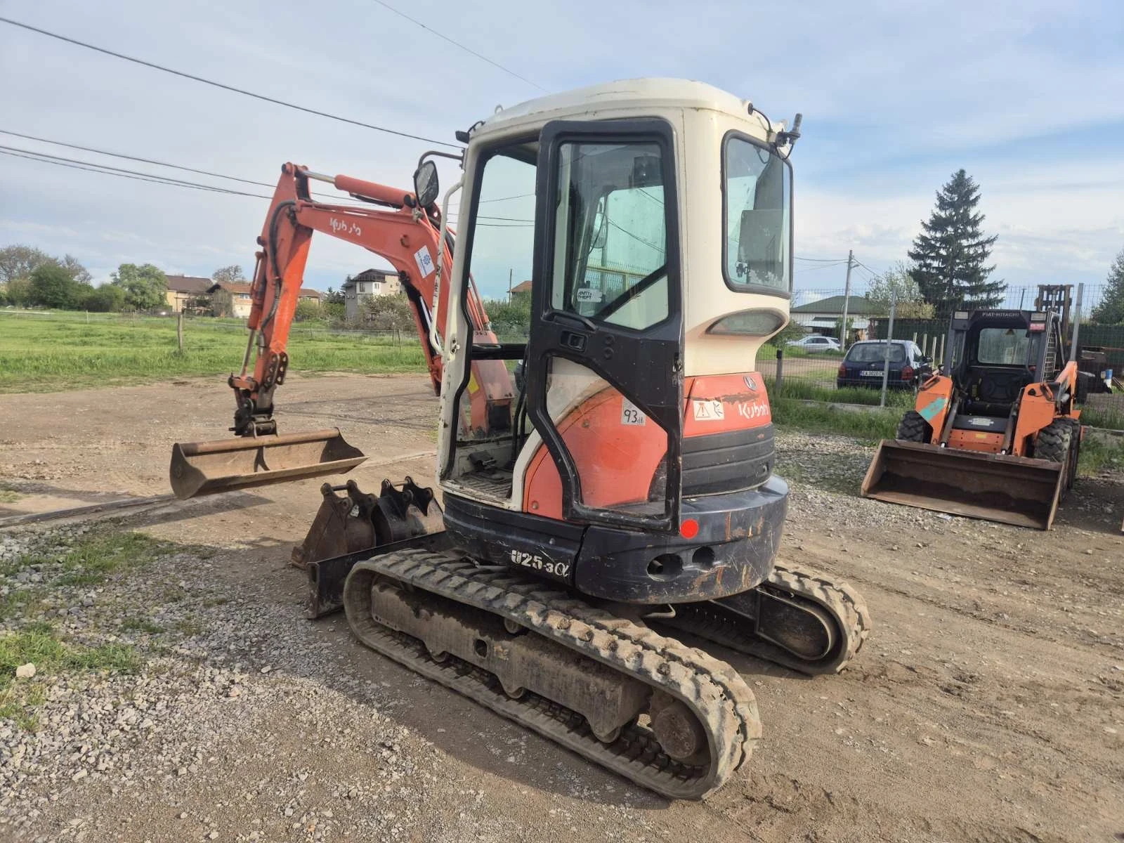 Багер Kubota U25, снимка 3 - Индустриална техника - 54359917