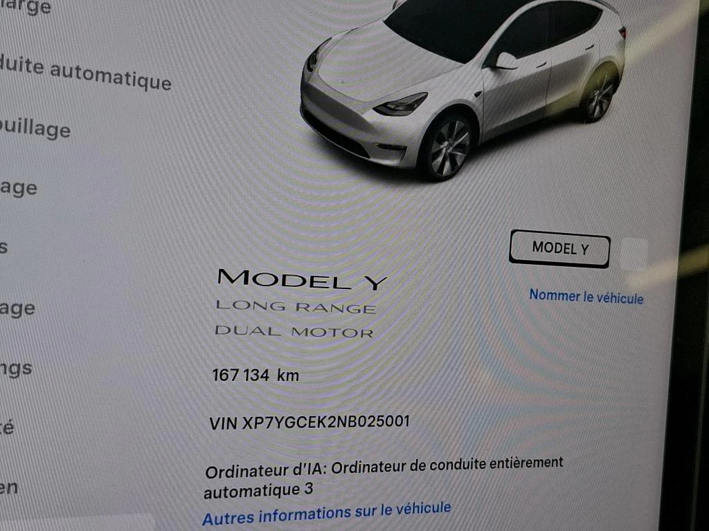 Tesla Model Y Long Range Dual Motor AWD Navi Leather 88% SoH , снимка 8 - Автомобили и джипове - 56115098