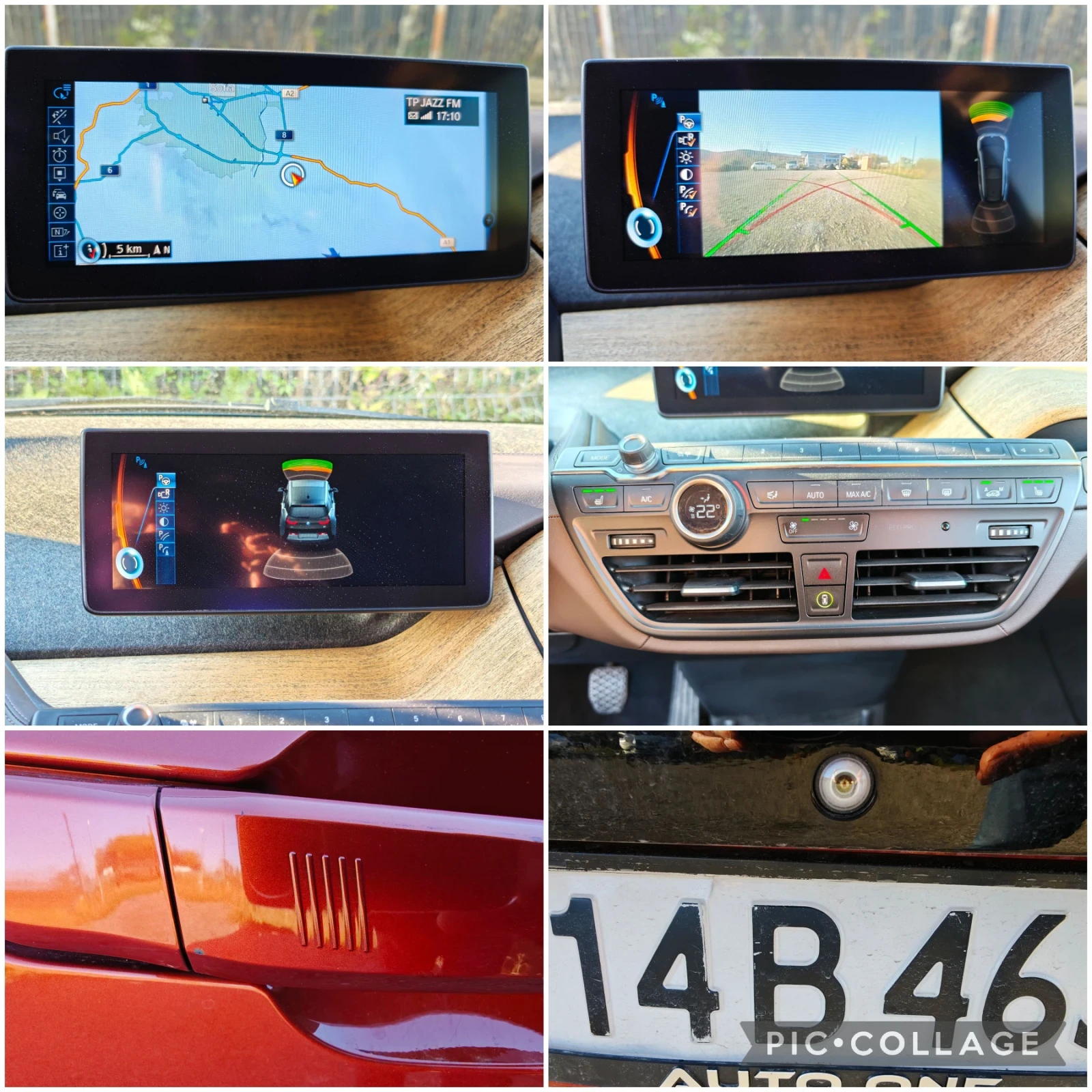 BMW i3 REX* PANO* HARMAN* DISTRON* FULL, снимка 14 - Автомобили и джипове - 56576236