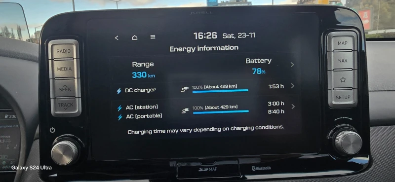 Hyundai Kona 64KWh* SOH 98.4% Battery, снимка 8 - Автомобили и джипове - 48303267