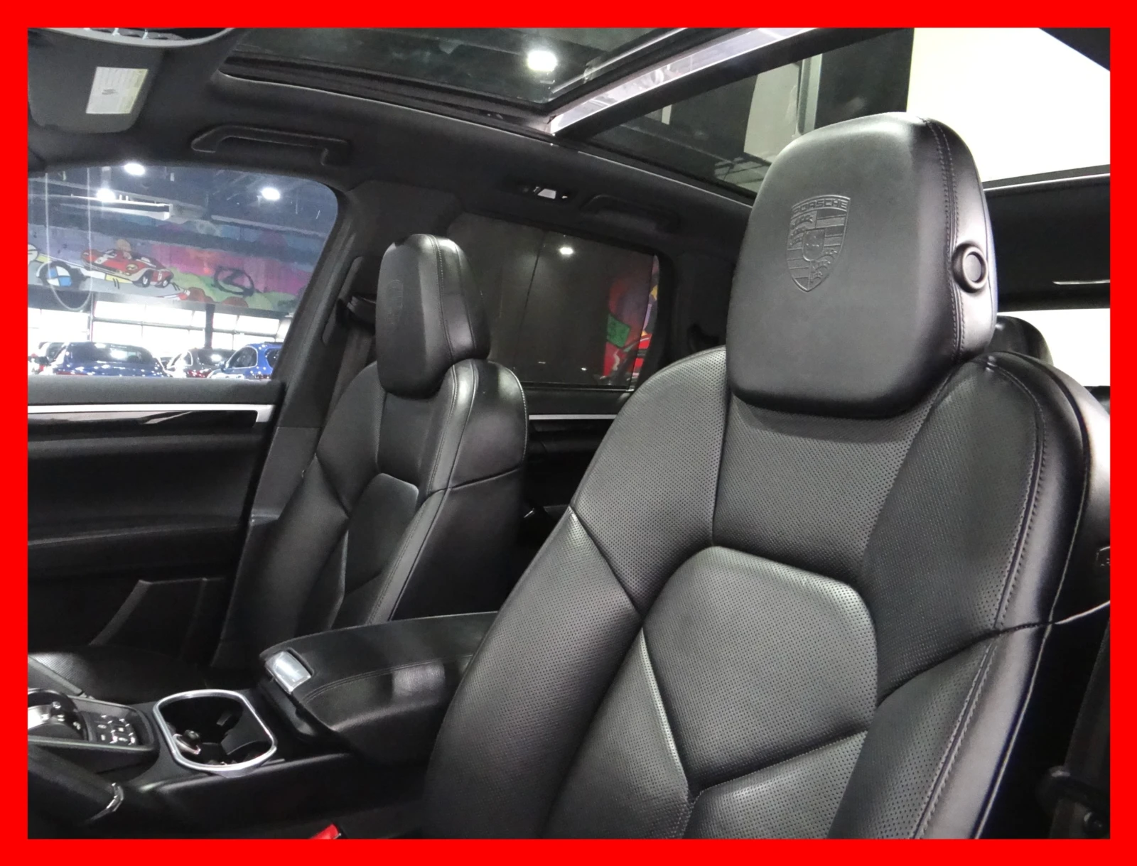 Porsche Cayenne 3.6 V6 / ПРУЖИНИ / BOSE / ОБДУХ / PANO / ALL BLACK, снимка 14 - Автомобили и джипове - 54691281