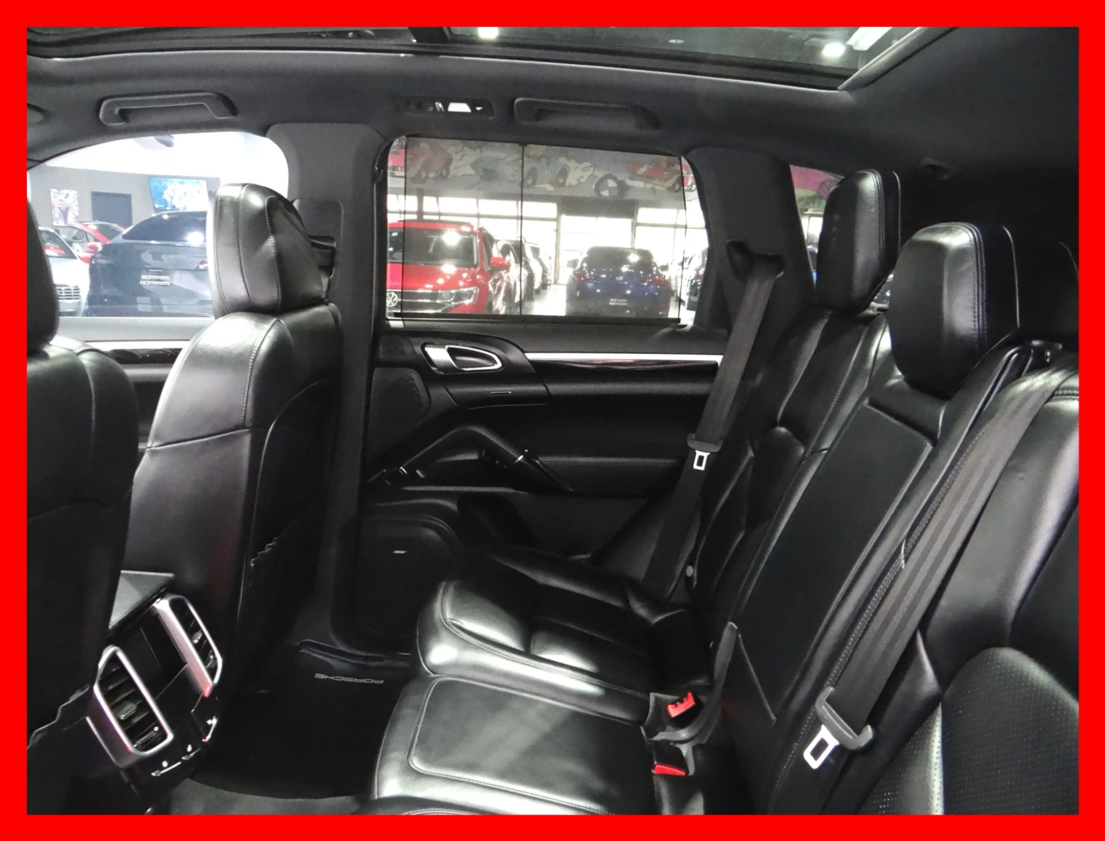 Porsche Cayenne 3.6 V6 / ПРУЖИНИ / BOSE / ОБДУХ / PANO / ALL BLACK, снимка 15 - Автомобили и джипове - 54691281