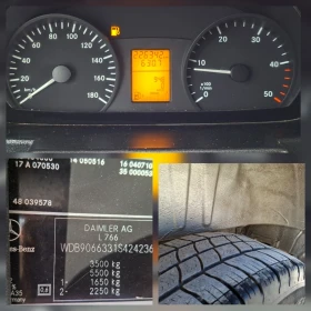Mercedes-Benz Sprinter 316 АВТОПИЛОТ/ПАРКТРОНИК/КЛИМА/6МЕСТА, снимка 11