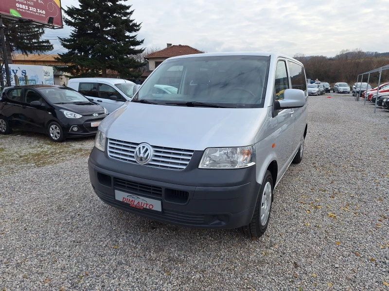 VW Transporter 1.9tdi 102ks 9 mesten!, снимка 7 - Бусове и автобуси - 48211595