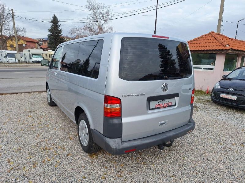 VW Transporter 1.9tdi 102ks 9 mesten!, снимка 5 - Бусове и автобуси - 48211595