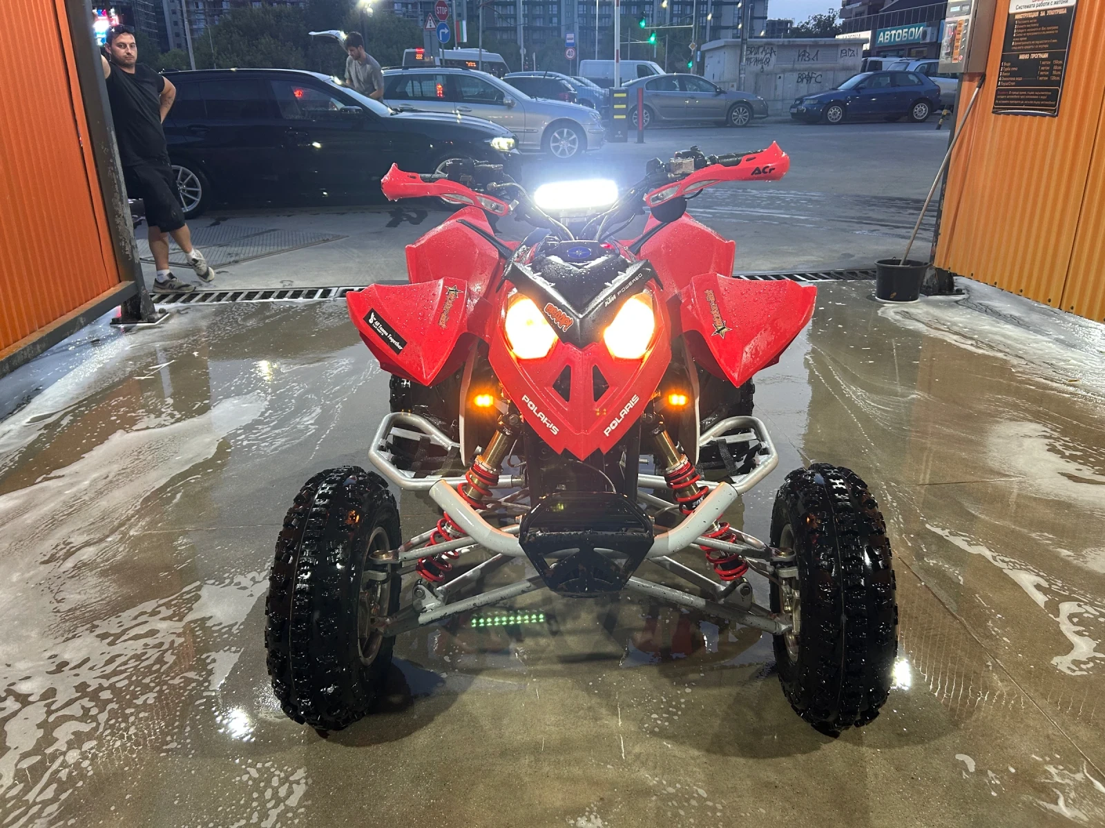 Polaris Outlaw 525 IRS с КТМ двигател