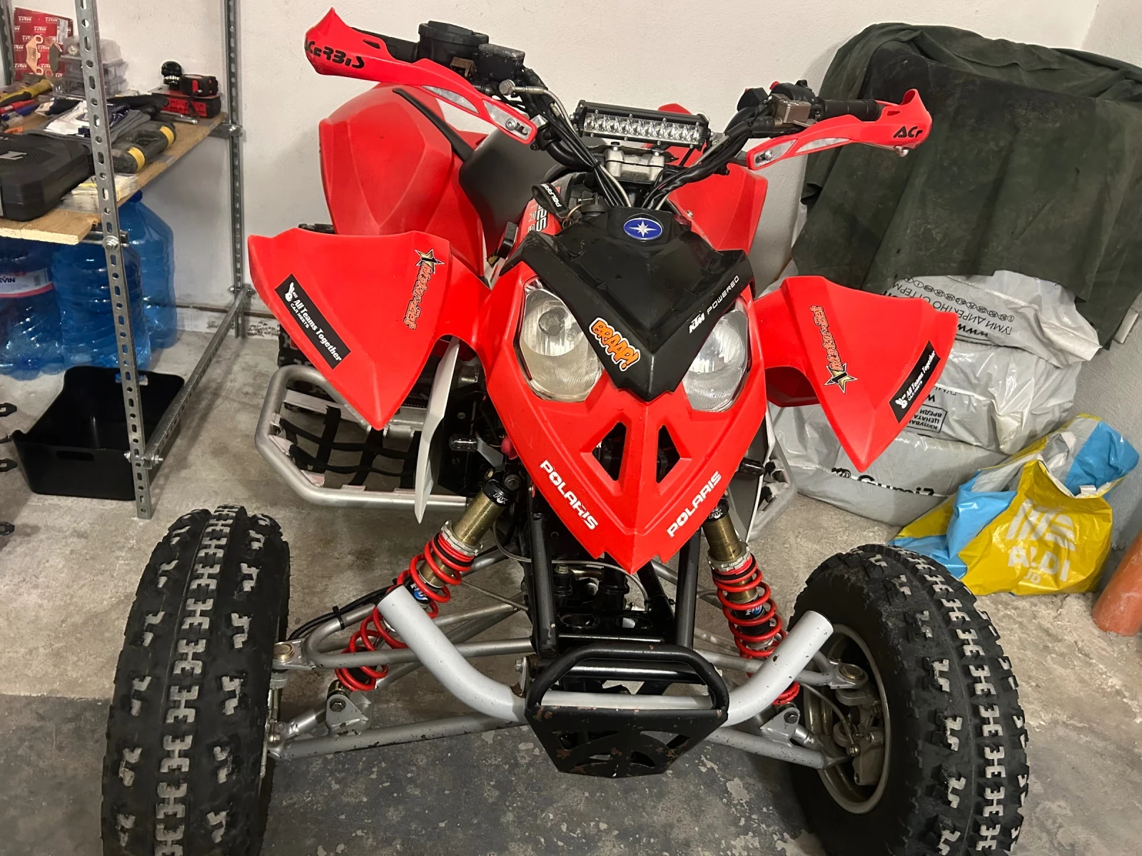 Polaris Outlaw 525 IRS с КТМ двигател