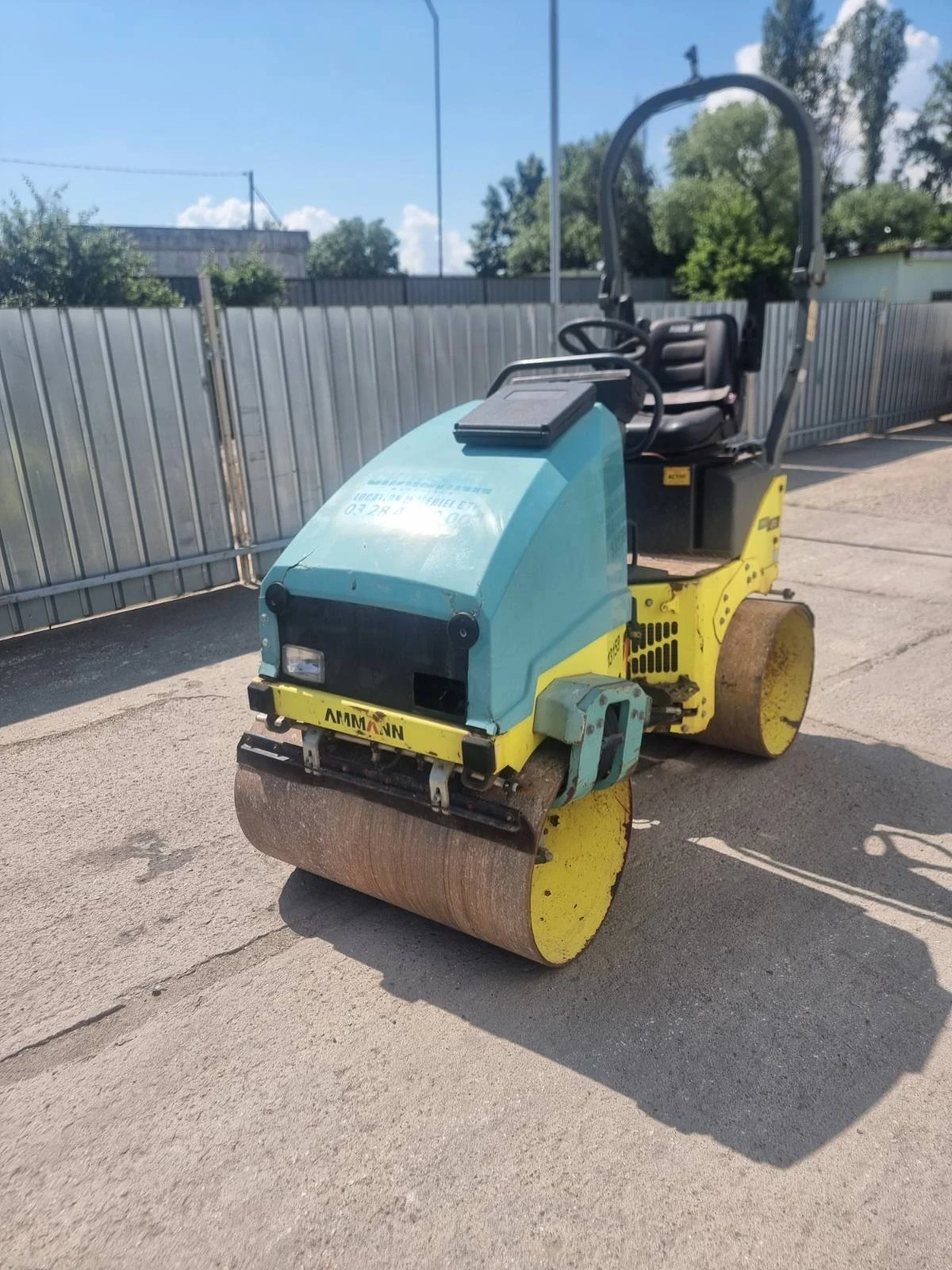 Валяк Ammann ARX20, снимка 2 - Индустриална техника - 54831658