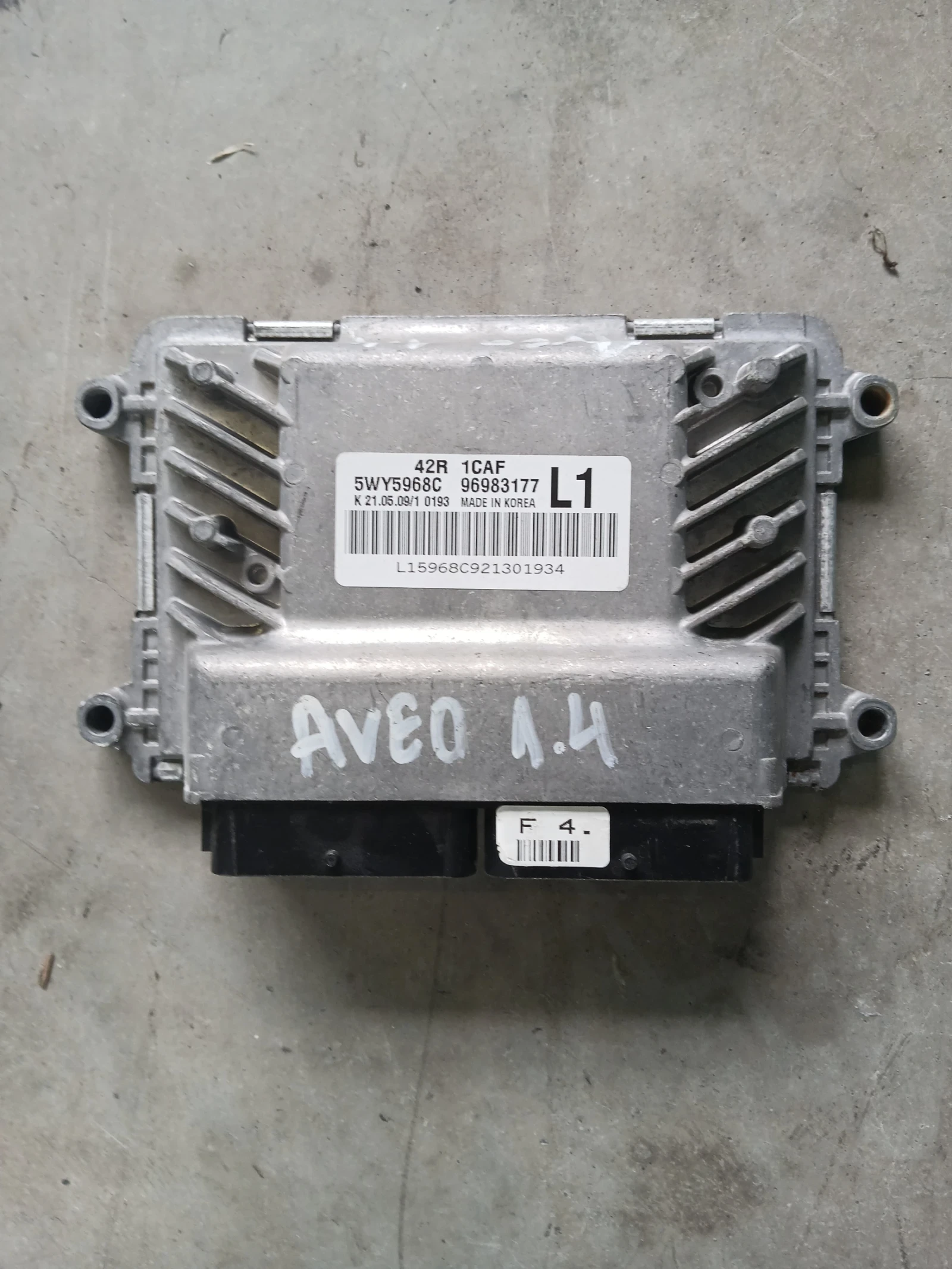 5WY5968C Компютър Chevrolet Aveo 1.4