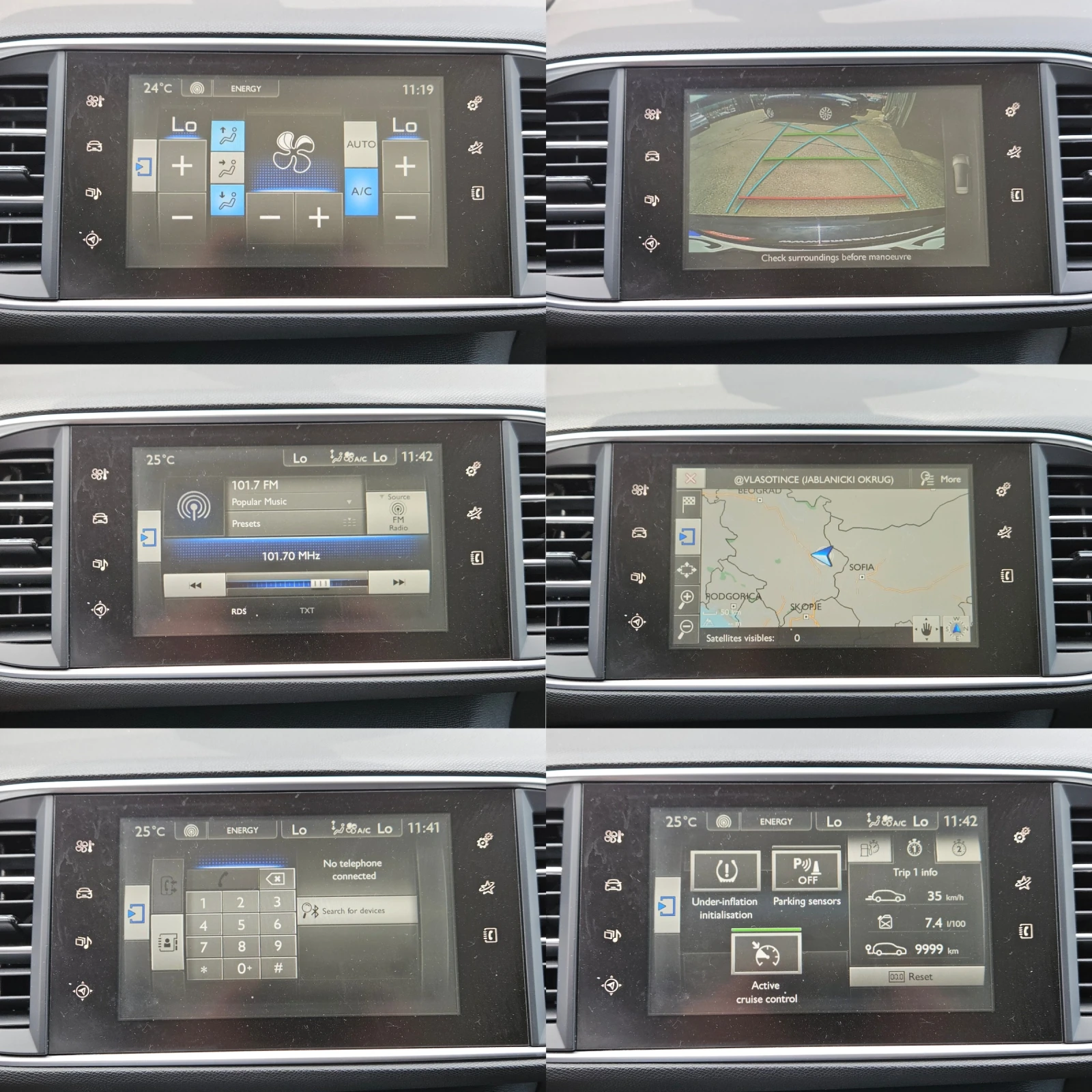 Peugeot 308 1.6HDI/ALLURE/120k/6/LED/NAVI//EURO 6B/ | Mobile.bg   13