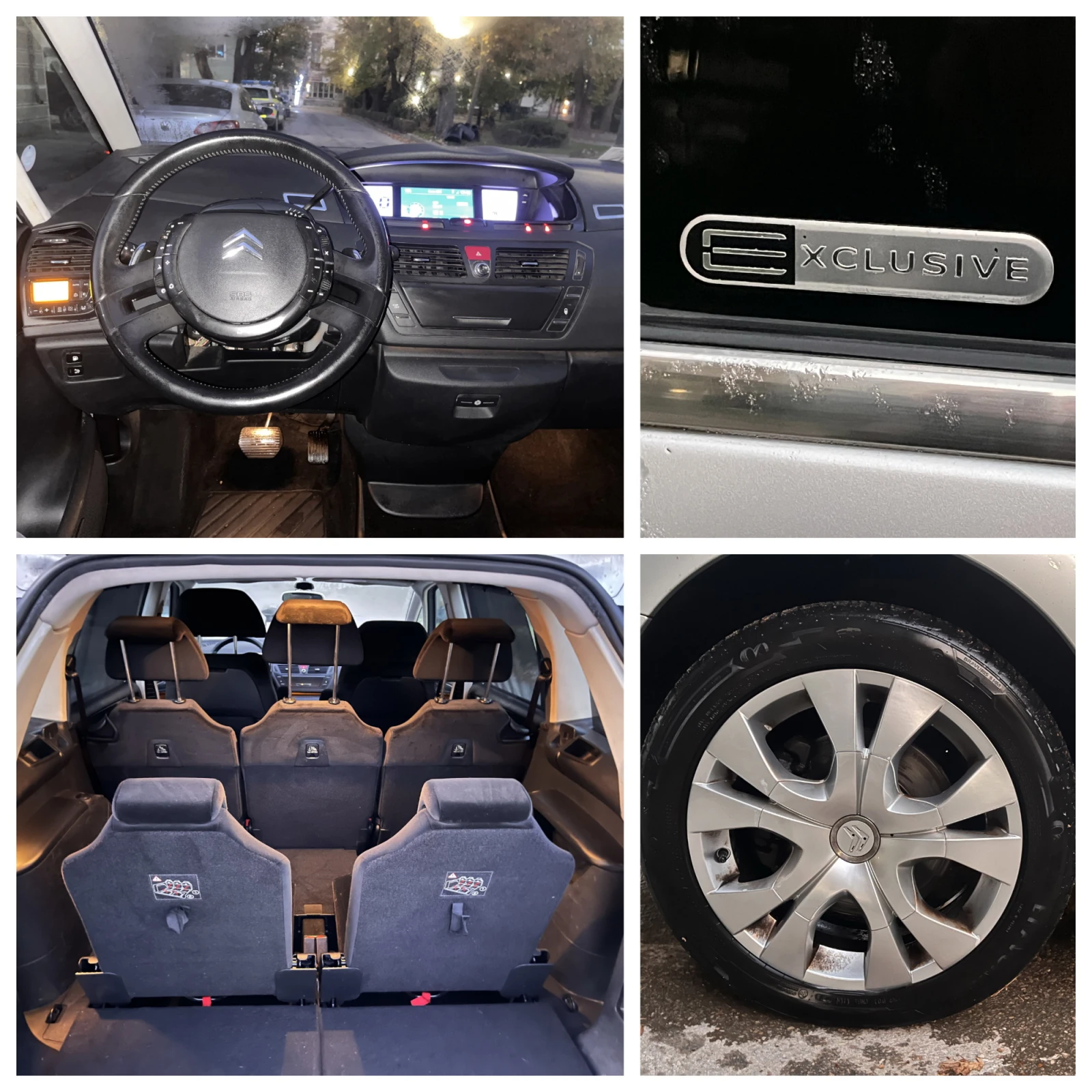 Citroen C4 Picasso  2.0 HDI  6+ 1  EXCLUSIVE       | Mobile.bg   15