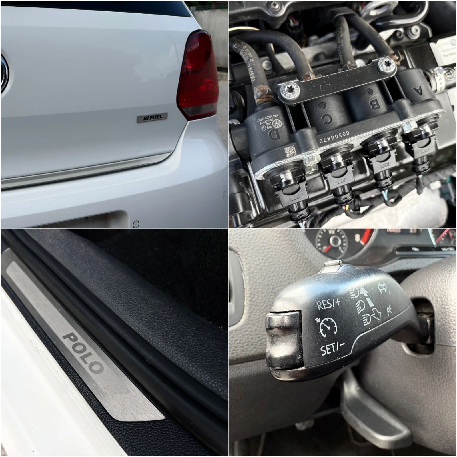 VW Polo 1.6 LPG, ФАБРИЧНА ГАЗ, НАВИГАЦИЯ, снимка 16 - Автомобили и джипове - 55152079