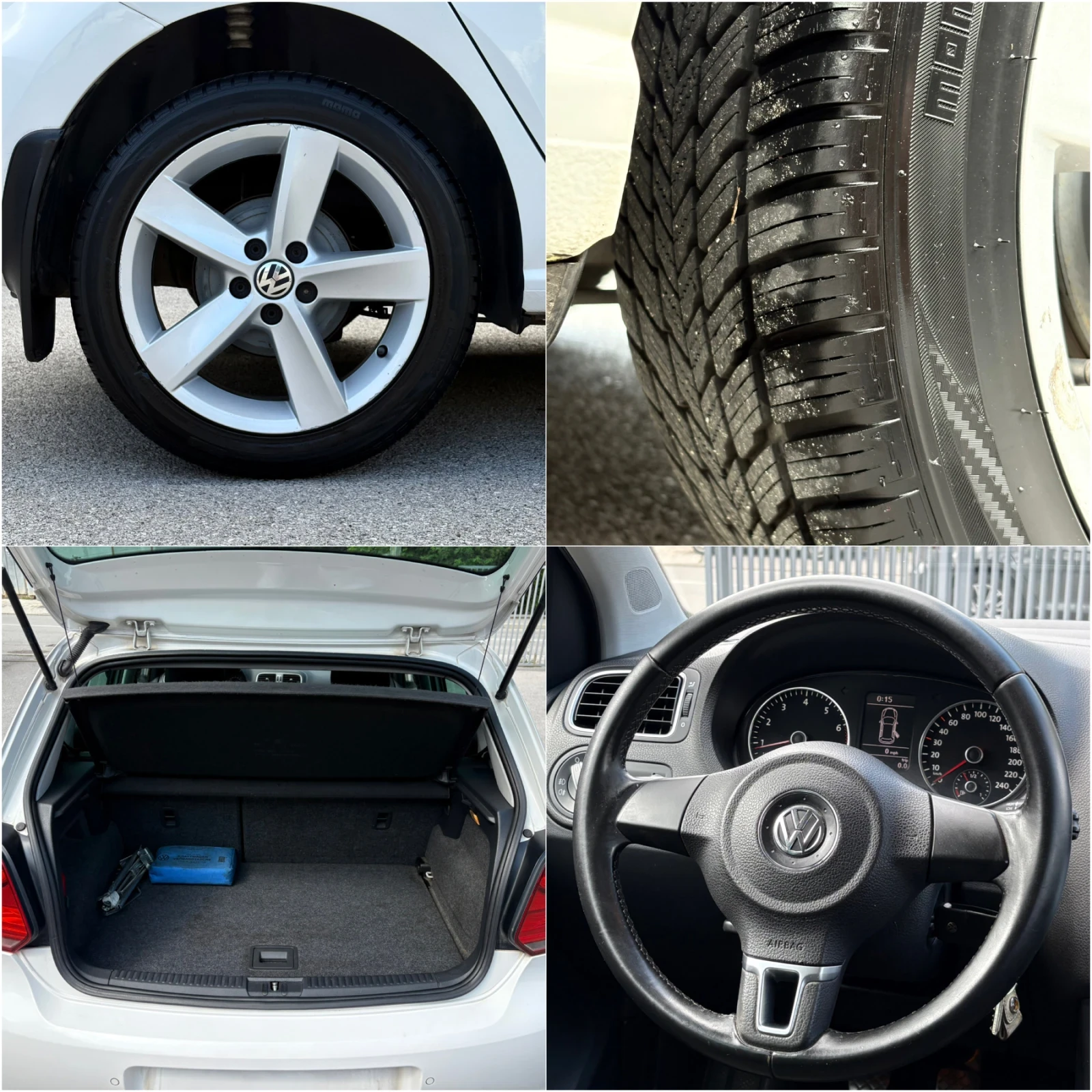 VW Polo 1.6 LPG, ФАБРИЧНА ГАЗ, НАВИГАЦИЯ, снимка 14 - Автомобили и джипове - 55152079