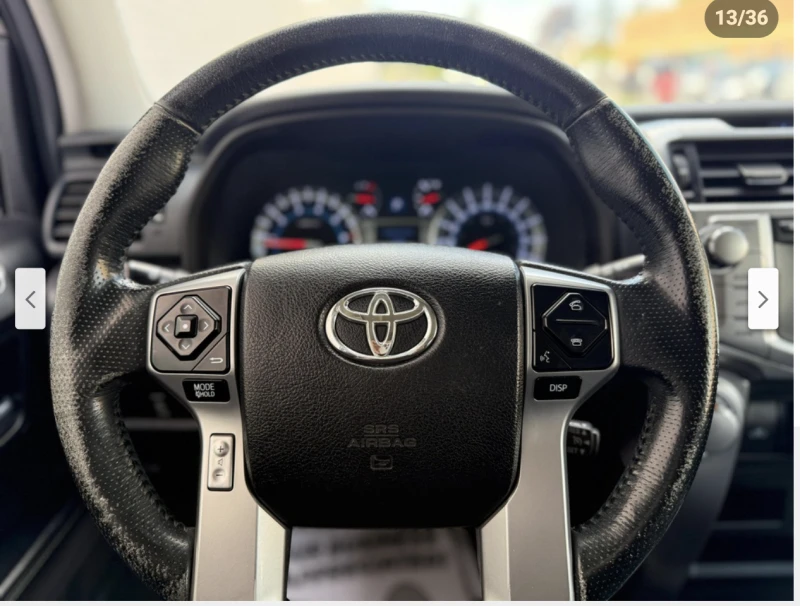 Toyota 4runner 4.0* V6* ПОДГРЕВ* КАМЕРА* КЕЙЛЕС* LANE* ASSIST, снимка 11 - Автомобили и джипове - 52699488