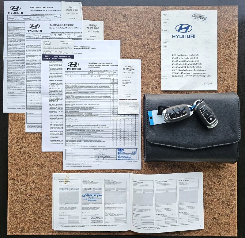 Hyundai Santa fe 2.2 CRDI AWD Premium 360  HUD CarPlay KRELL, снимка 16 - Автомобили и джипове - 52806391