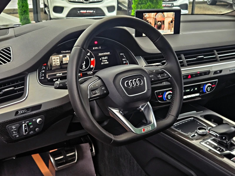 Audi SQ7 CERAMIC/MATRIX/TVx3/DISTR/360CAM/NIGHT/DIGI/PANO/L, снимка 11 - Автомобили и джипове - 53202171